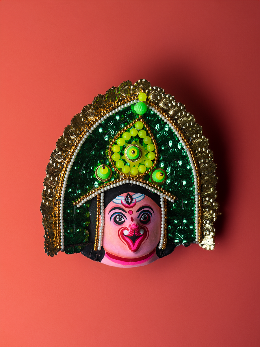 Buy Lord Ganesha in Chhau Mask by Dharmendra Sutradhar
