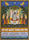 Buy Shrinathji Pichwai Painting by Dinesh Soni