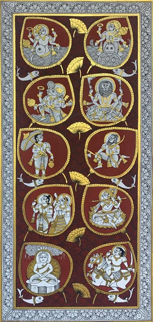 Dashavatar: Phad Painting by Kalyan Joshi Thumbnail