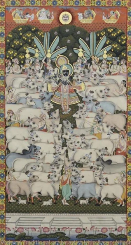 Gopashtami in Pichwai painting by Jayesh Sharma Thumbnail