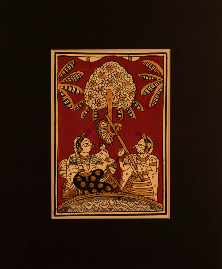 Depiction of a royal scene: Phad by Kalyan Joshi Thumbnail