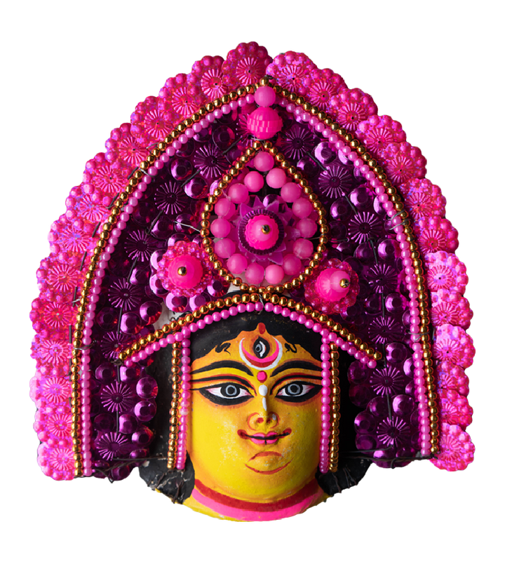 Devi Durga in Chhau Mask by Dharmendra Sutradhar Thumbnail