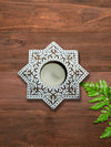 Handmade wooden diya for diwali