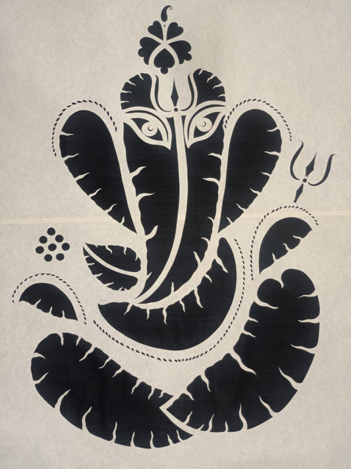 Divine Deity – Spirituality in Sanjhi Art, Sanjhi Artwork by Ashutosh Verma Thumbnail