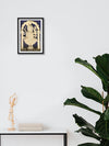 Divine Grace: The Serene Shola Pith Carving of Shrinathji by Arup Malakar
