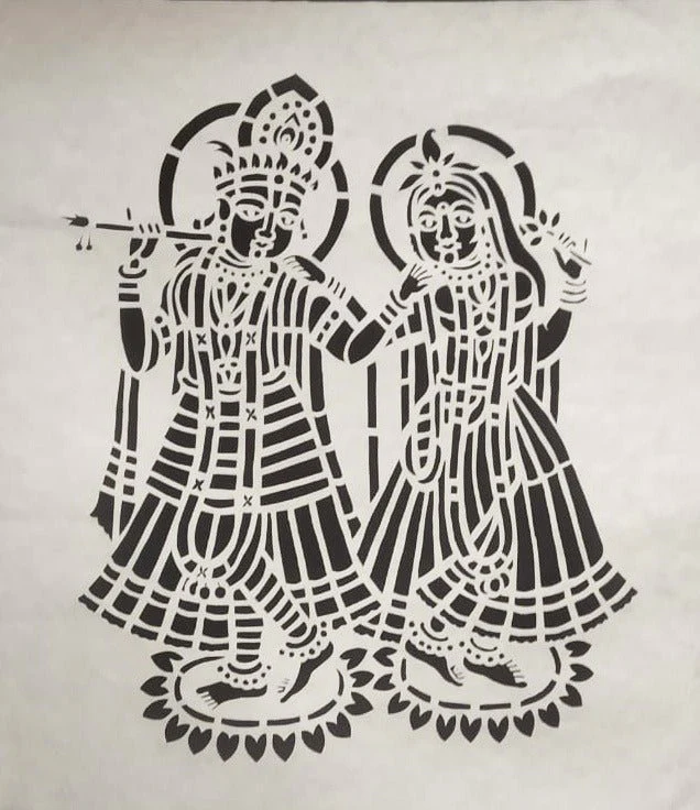 Divine Love: Radha Krishna in Ashutosh Verma's Sanjhi Thumbnail