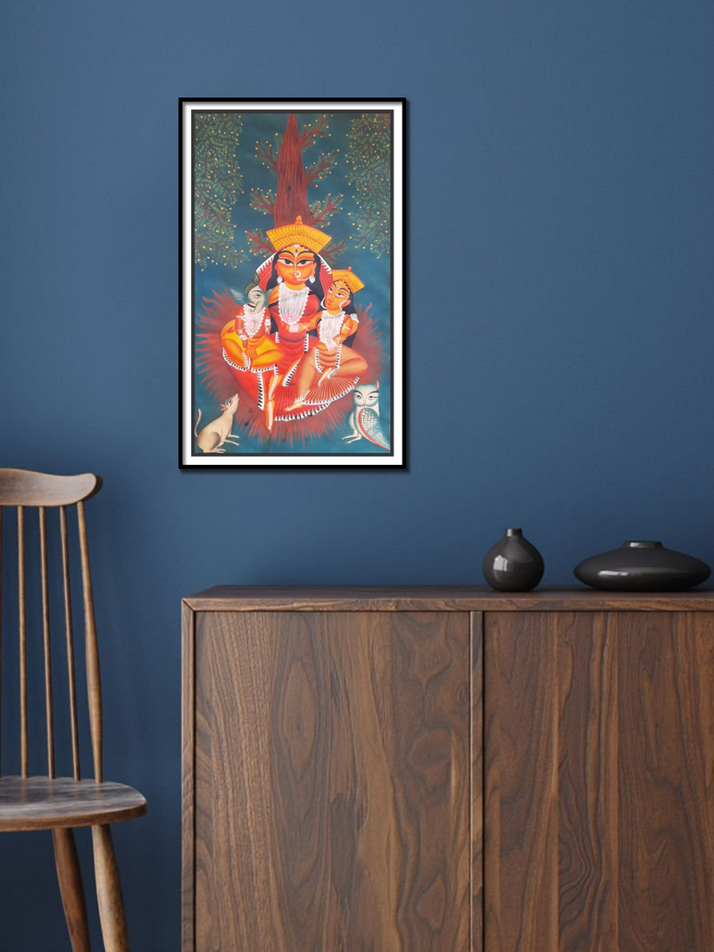 Buy Divine Maternity: Uttam Chitrakar's Parvati and Her Sons