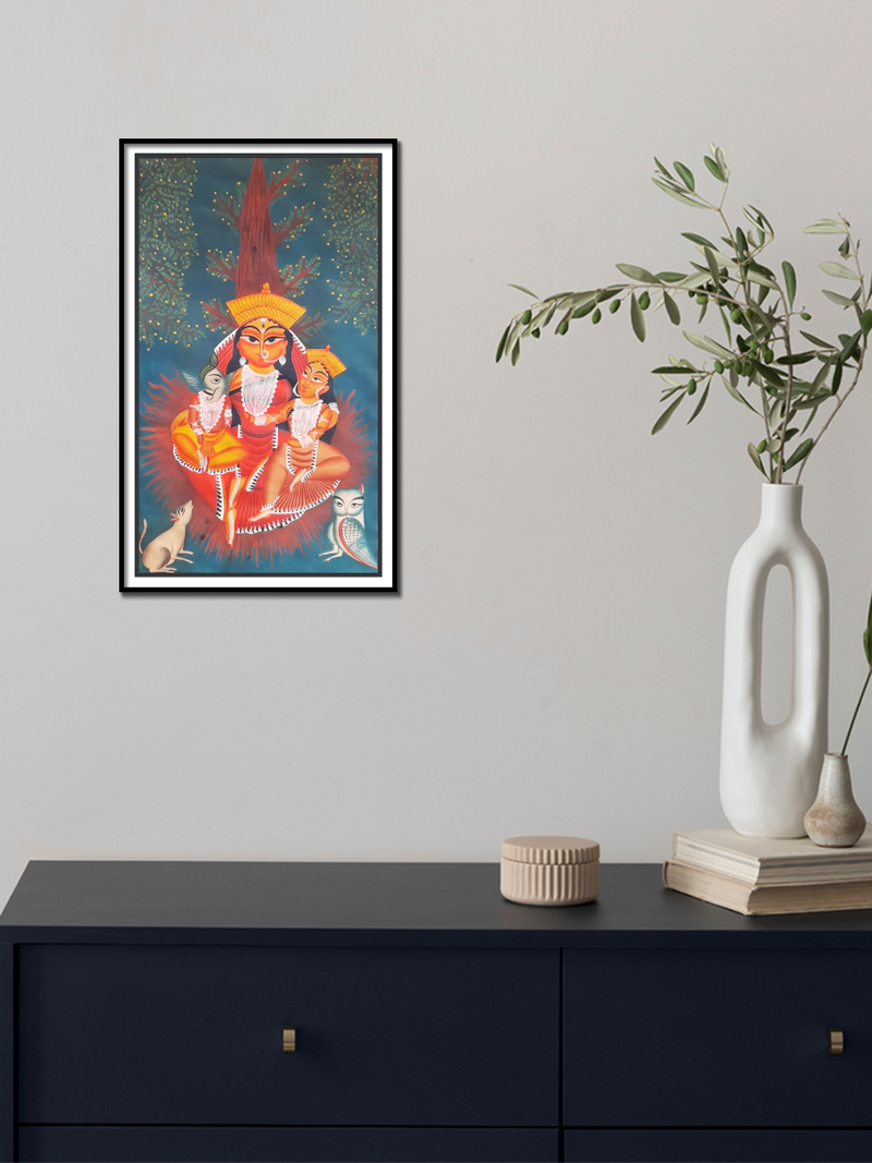 Order Online Divine Maternity: Uttam Chitrakar's Parvati and Her Sons