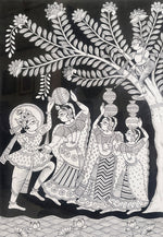  Krishna's Playful Antics with Gopis by Kalyan Joshi