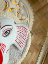 Divine Radiance: Lord Ganesh's Serene Visage by Arup Malakar