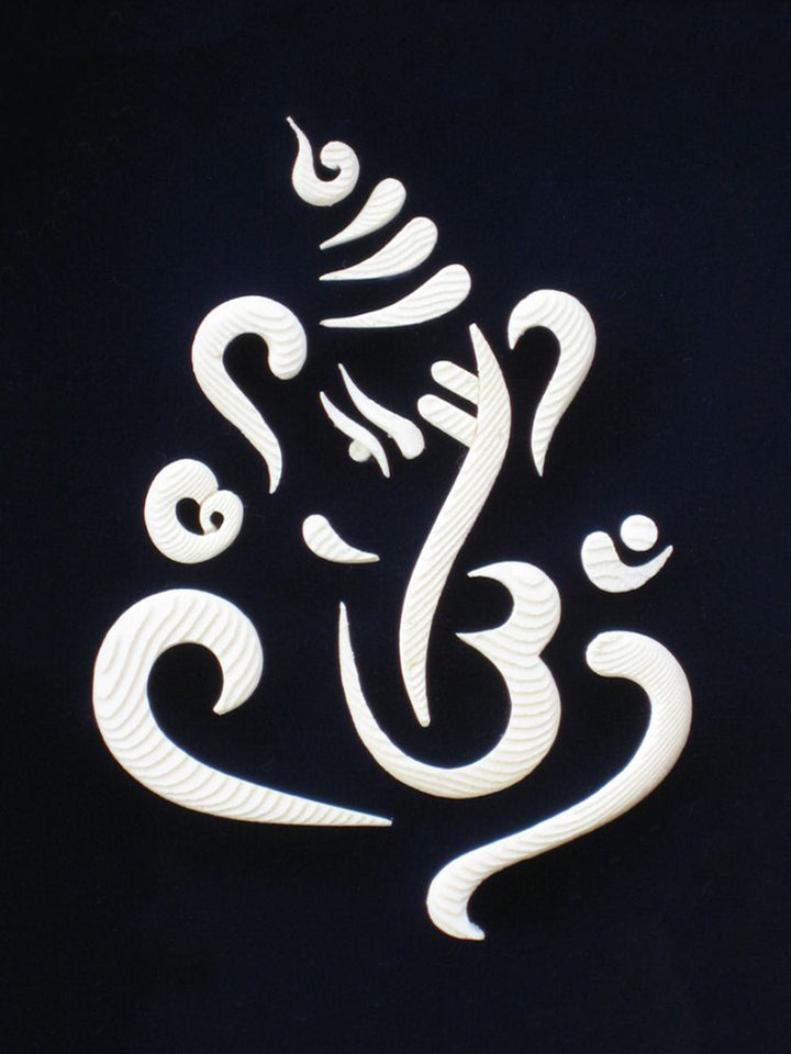 Divine Splendour: Lord Ganesh’s Grace in Foam Art, Sea foam Art by Harsh Verdhan Chhajed Thumbnail
