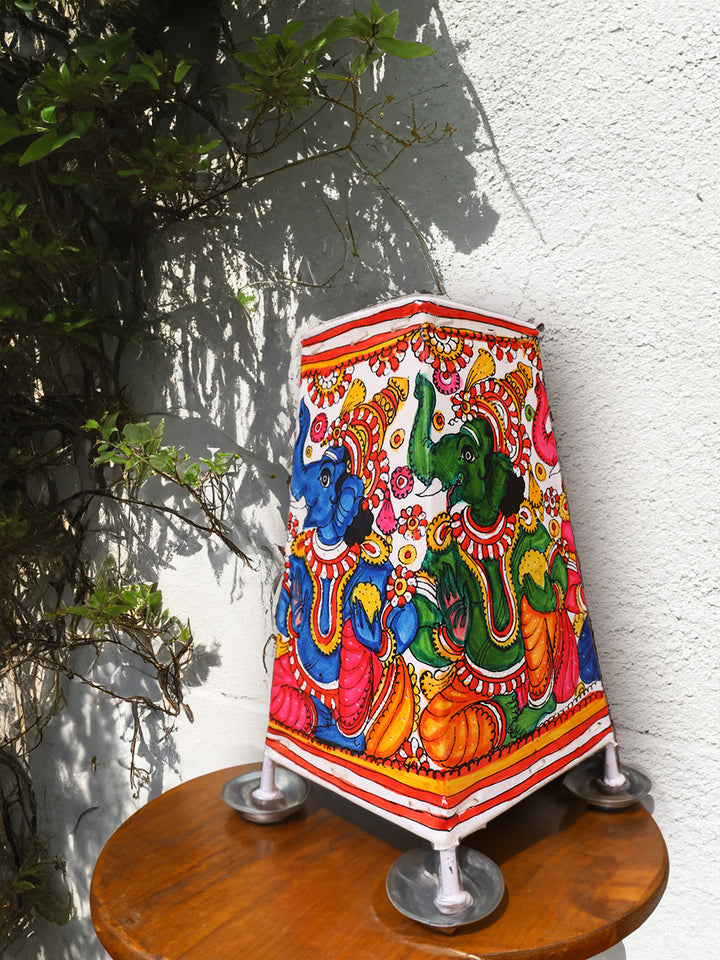 Divine Splendour: Tholu Bommalatta Lamp of Blessings by Kanday Anjanappa Thumbnail
