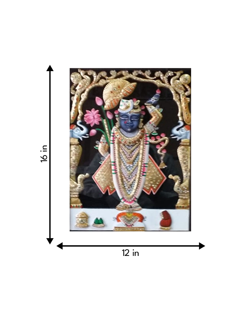Divine opulence of Shrinathji: Pichwai painting by Jayesh Sharma