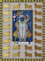 Buy Divine Harmony – Shrinathji’s grace through Pichwai art by Dinesh Soni