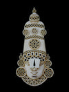 Buy Divine countenance Lord Tripathi's Enchanting Foam Art, Sea foam Art by Harsh Chhajed