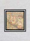 Domestic Intricacy- Travellers of Madhubani Art, Madhubani Painting by Ambika Devi