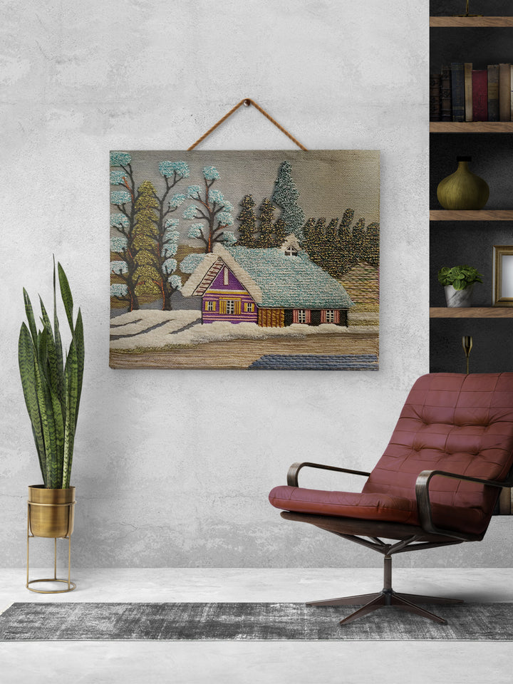 Dreamland: A Realm of Whimsy and Wonders Ghazipur Wall Hanging by Md. Matim Thumbnail