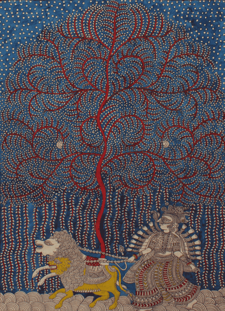Durga Mata Mata Ni Pachedi By Dilip Chitara For Home Decor Thumbnail