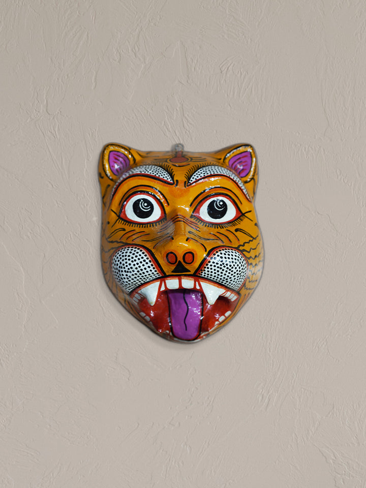Dynamic Visions: The Yellow Cheetah Face by Keshab Maharana Thumbnail