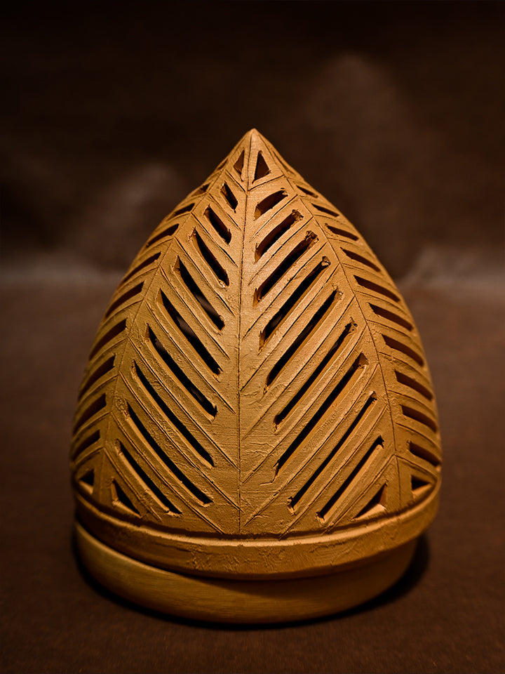 Earthen Glow: Terracotta Tea Light Holder by Dolon Kundu Thumbnail