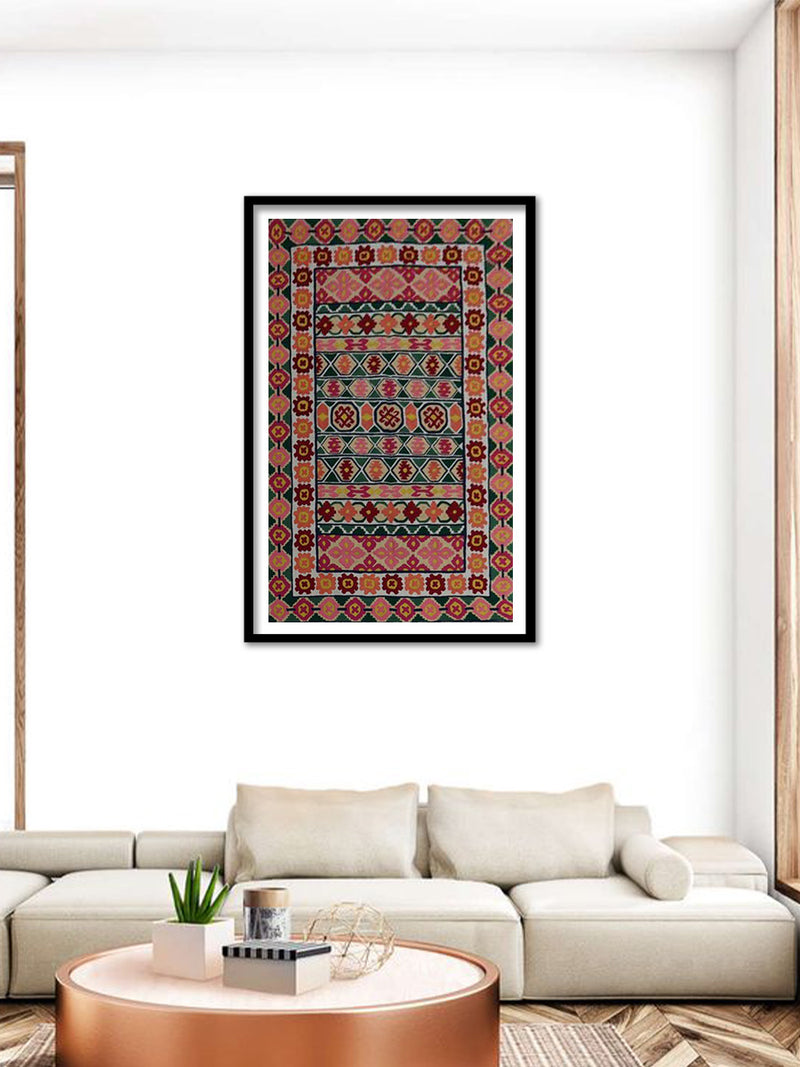 Buy Handcrafted Crewel Stitch Painting Online for Wall Decor