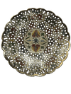 Order Online Betel Leaf/Paan Gold Brass metal craft Wall Plates 