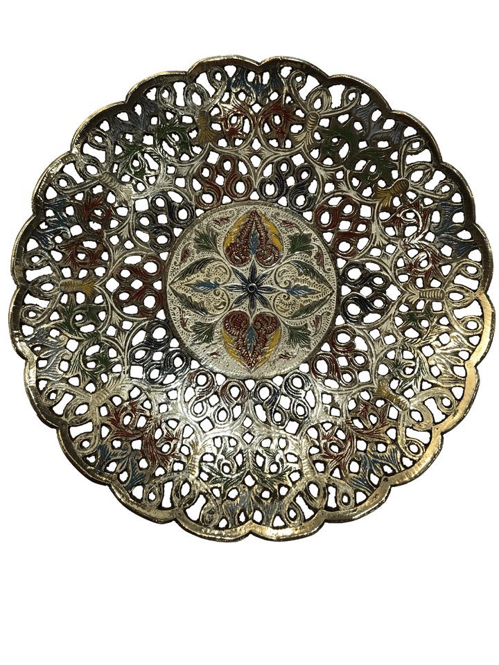 Elegance charm and fascination: Moradabadi Bowl Brass metal craft by Mohd. Amir Thumbnail