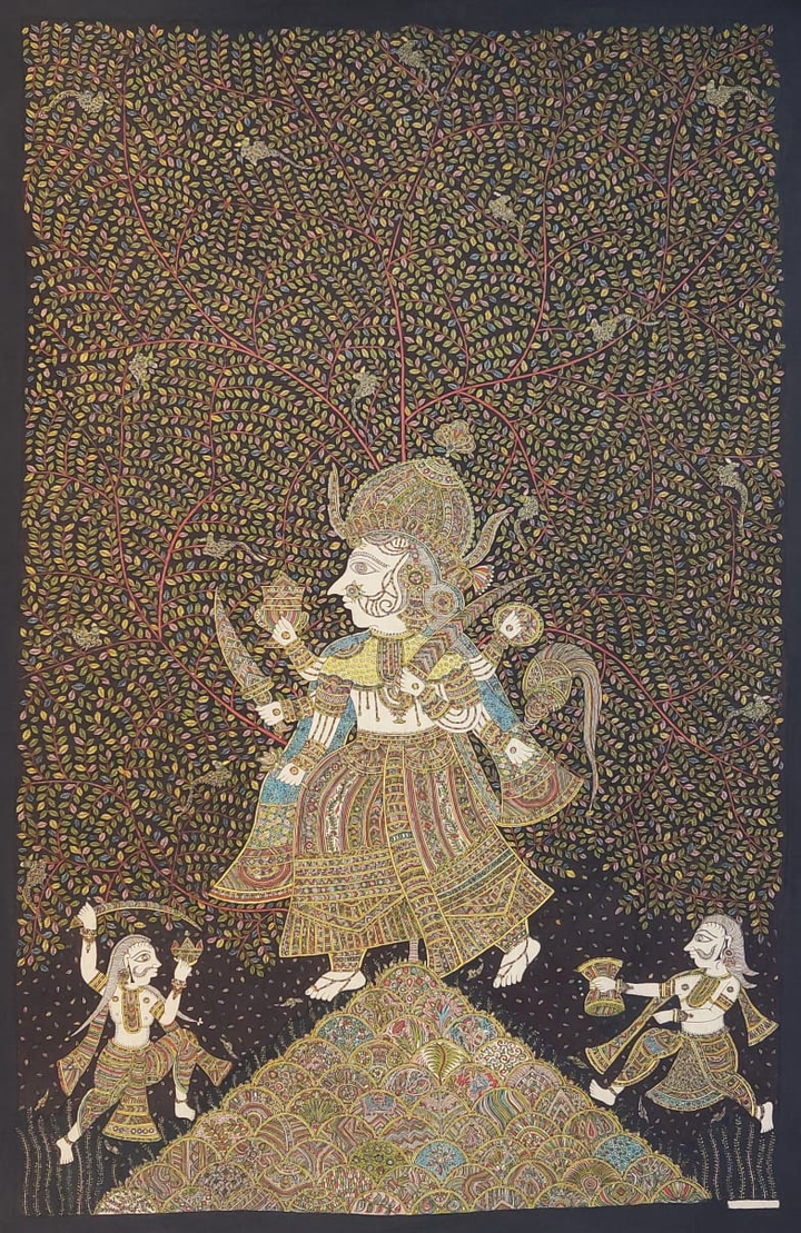 Elegancy Of Jogni Mata Mata Ni Pachedi By Sanjay Chitara For Home Decor Thumbnail