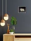 Shop Elegant Elephant Majesty in Foam Art, Sea foam Art by Harsh Chhajed