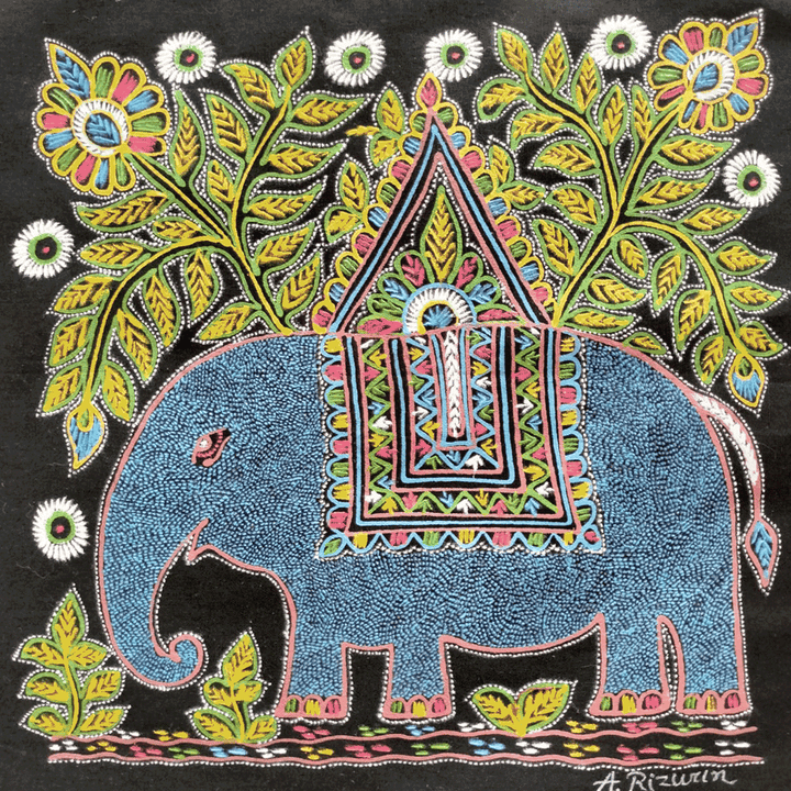 Elephant in Rogan by Rizwan Khatri Thumbnail
