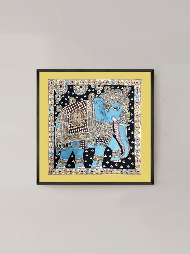 Elephant: Kalamkari Painting by Sudheer for sale