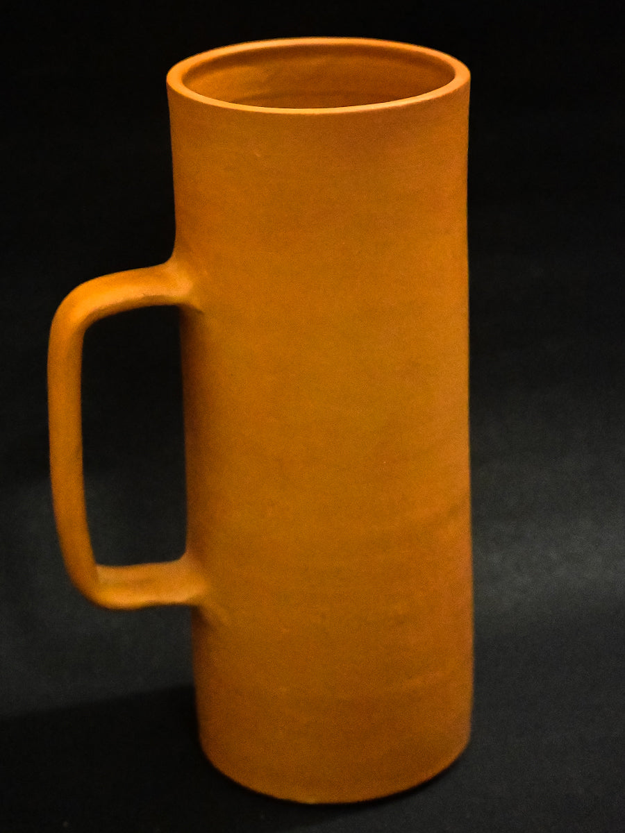 Elevated Serenity The Terracotta Tall Cup's Soulful Sip, Terracotta art by Dolon Kundu