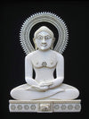 Buy Lord Mahaveer’s Grace in Foam Art, Sea foam Art by Harsh Chhajed