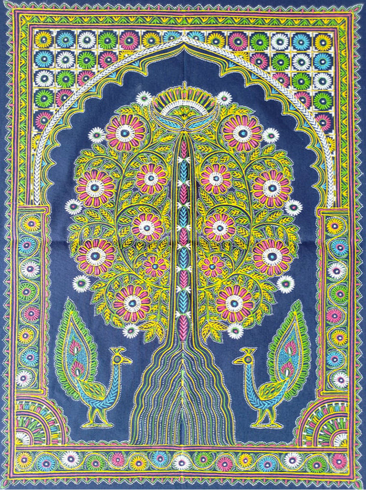Enchanted Garden: Rogan Art Weaving the Regal Charm by Rizwan Khatri Thumbnail