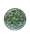 Green Handmade Wall Plate for Sale