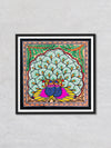 Enchanting beauty of Wild – In hues of artistry, Madhubani Painting by Ambika Devi