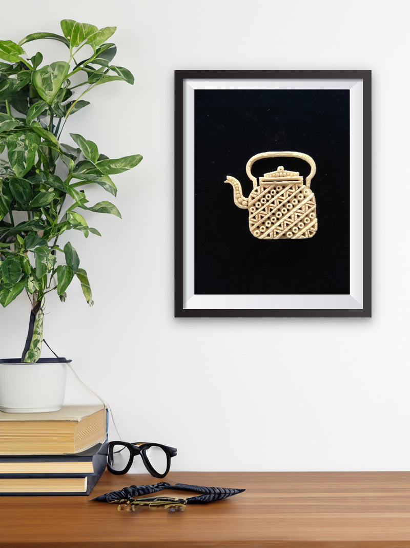 Purchase Ephemeral Elegance: The Timeless Charm and Delight of Tea Sea foam Art by Harsh Verdhan Chhajed