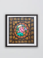 Lotus Kerela Mural Art Painting for Sale