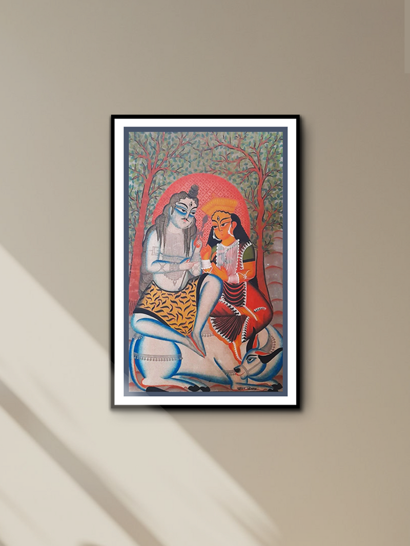Eternal Love Story: Kalighat Artistry by Uttam Chitrakar
