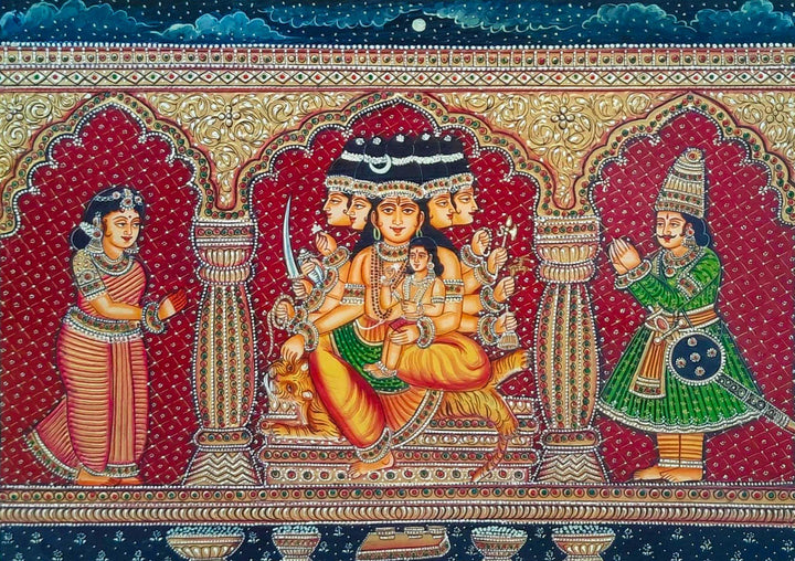 Ethereal Devotion: Pankaj Kumar's Usta Miniature Thumbnail