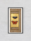 Ethereal Wings A Mughal Miniature Reflection on the Red Admiral and Peacock Butterflies by Mohan Prajapati