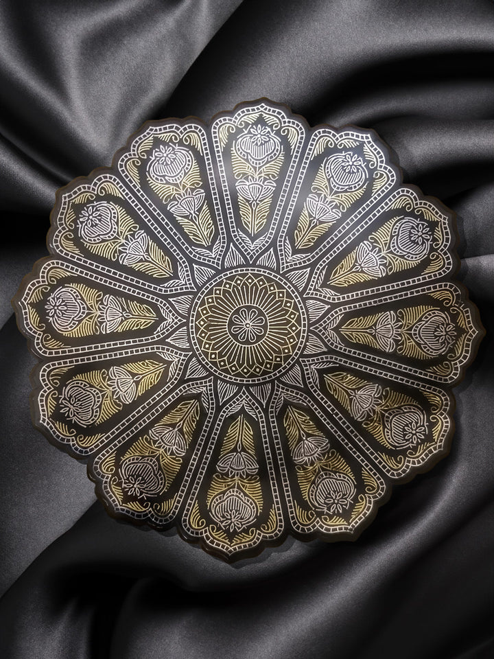 Ethnical and pious tie: Bidri Plate by Md Sayeed Ahmed Thumbnail