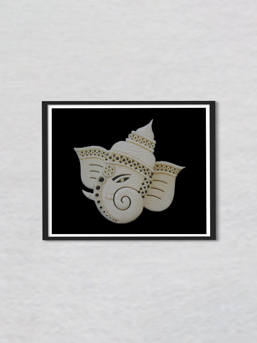 Face of Divinity- Entity of Wisdom of Foam Art, Sea foam Art by Harsh Chhajed