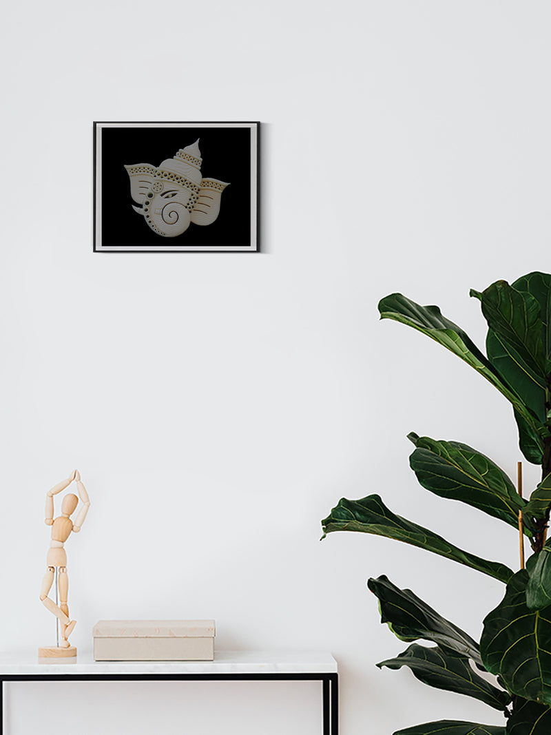 Face of Divinity- Entity of Wisdom of Foam Art, Sea foam Art for sale