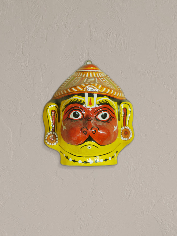 Feisty Odyssey: Powerful Hanuman's Face by Keshab Maharana Thumbnail