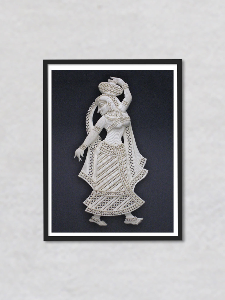 Feminine Elegance – Symphony of Foam Art, Sea foam Art by Harsh Chhajed