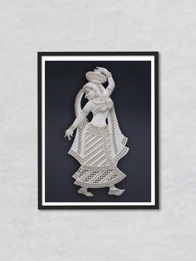 Feminine Elegance – Symphony of Foam Art, Sea foam Art by Harsh Chhajed