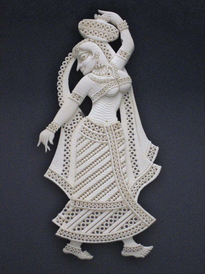 Feminine Elegance – Symphony of Foam Art, Sea foam Art by Harsh Verdhan Chhajed Thumbnail