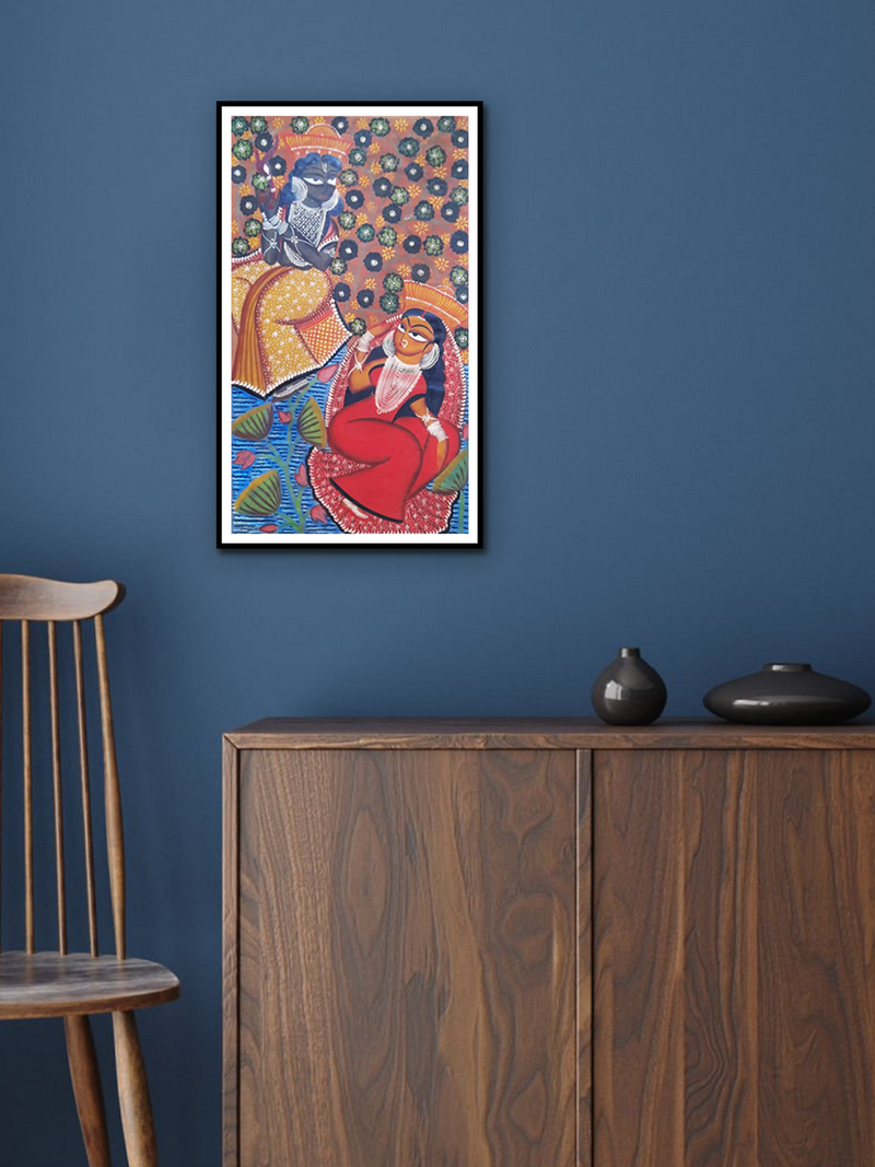 Fields of Devotion: Uttam Chitrakar's Kalighat Romance