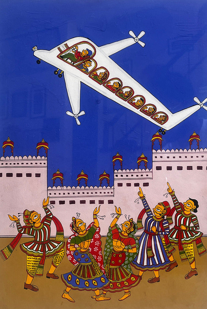 Flight of Dreams: Phad Art's Journey to the Skies by Kalyan Joshi Thumbnail